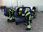 Oefening Brand Wegvervoer Auto Vaart Buitenpost